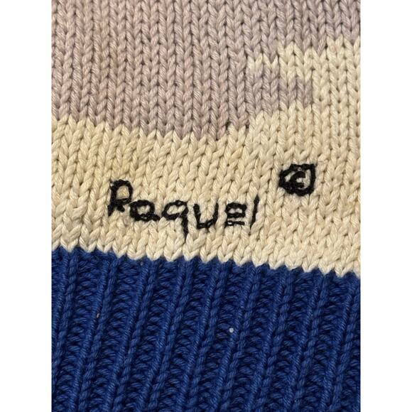 Raquel’s Collection Vintage Ugly Christmas Sweater 3D Santa Clause - Picture 2 of 11